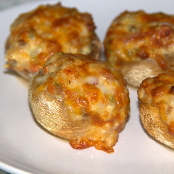 Stuffed Mushrooms with Sour Cream