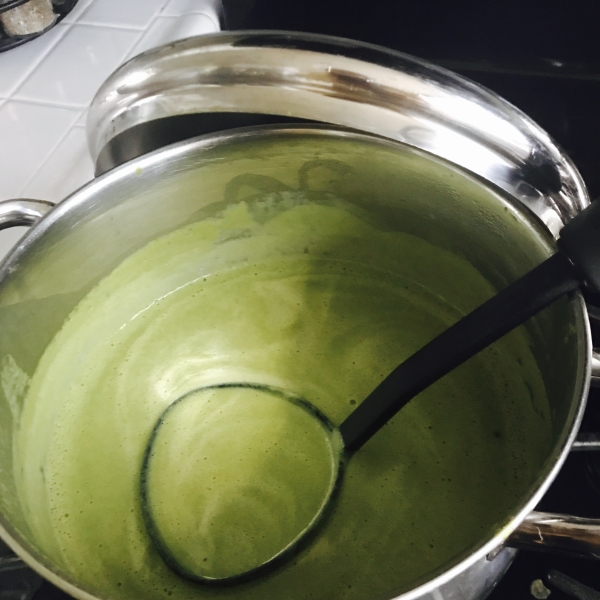Poblano Chile Pepper Soup