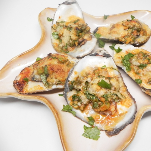 Char-grilled Oysters