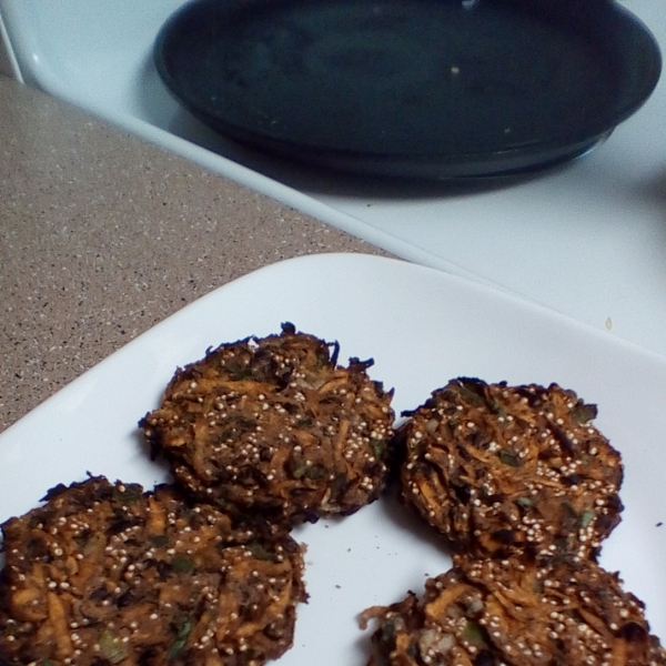 Spicy Black Bean Cakes