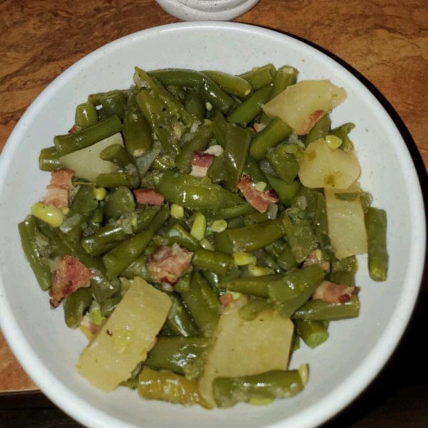 Pressure Cooker Southern-Style Green Beans and Bacon