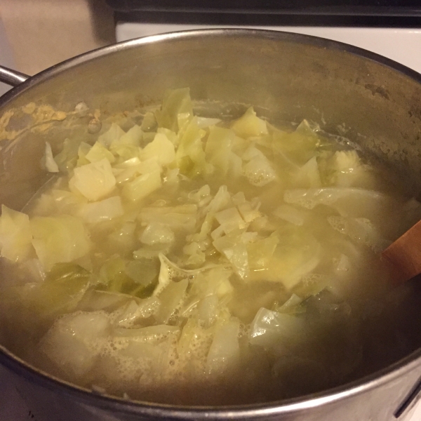 Chinese Cabbage and Ginger Soup