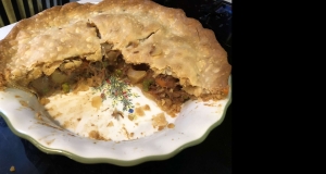 Pot Pie with Leftover Pot Roast and Vegetables