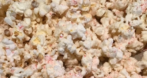 Holiday White Chocolate Popcorn