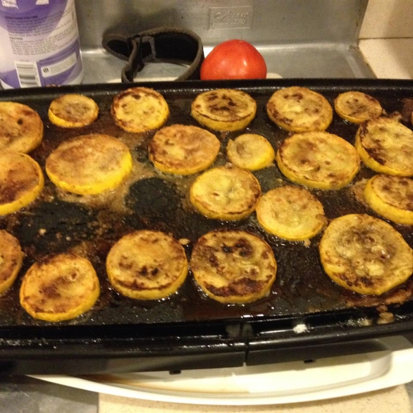 Sweet Fried Summer Squash