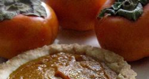 Easy Persimmon Pie