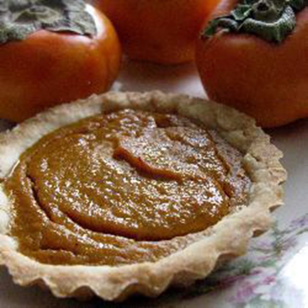 Easy Persimmon Pie