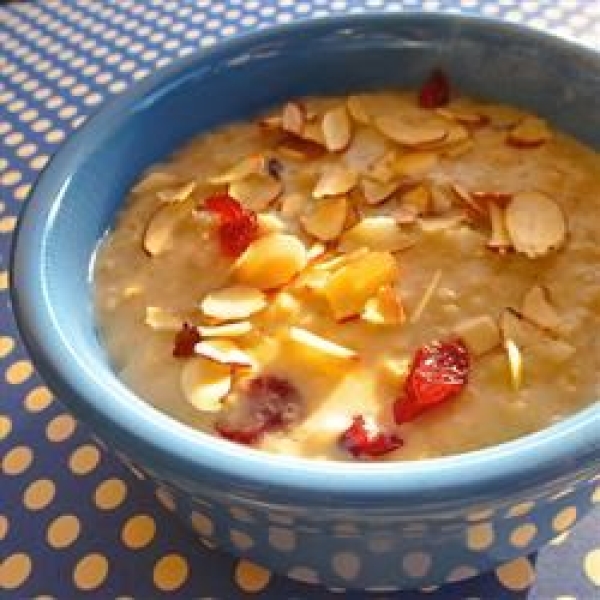 Cherry Almond Oatmeal