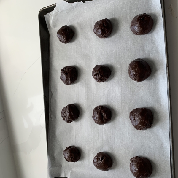 Chocolate Chocolate Chip Cookies