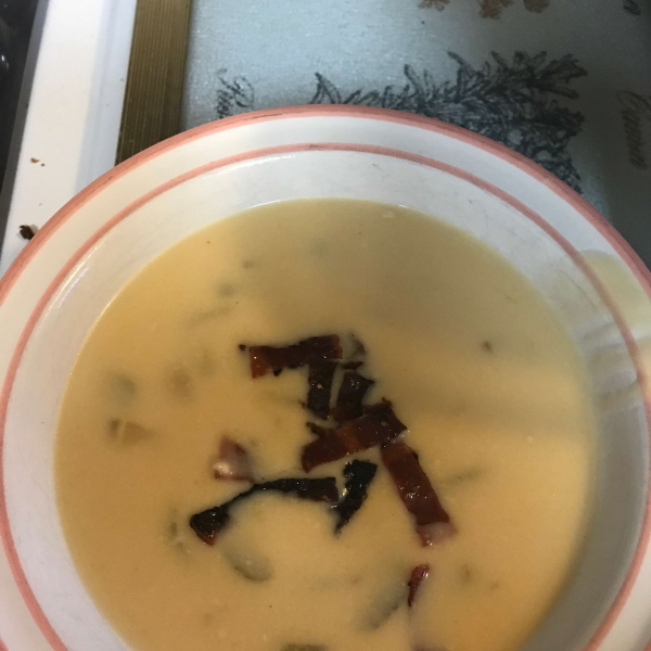 Cheese and Beer Soup
