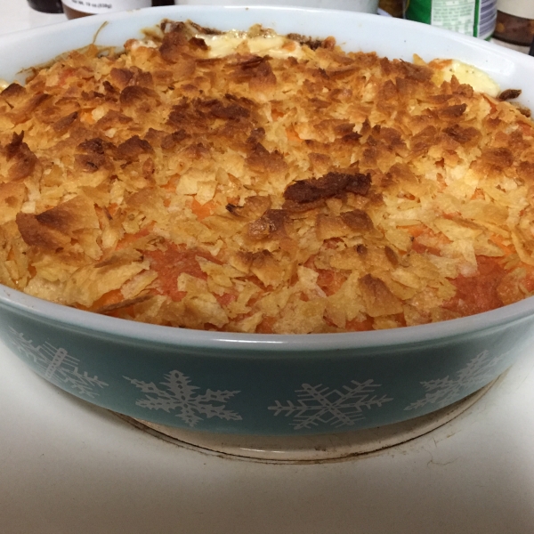 Crunchy Chicken Casserole with Mayo