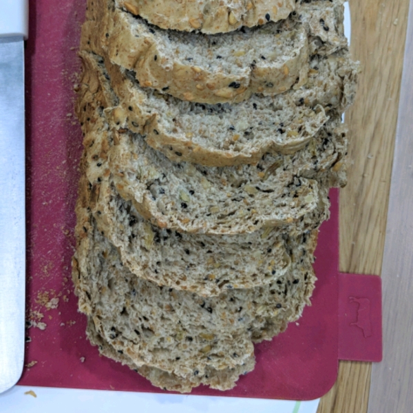 Flax and Sunflower Seed Bread