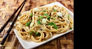 Cold Sesame Noodles with Spicy Peanut Sauce