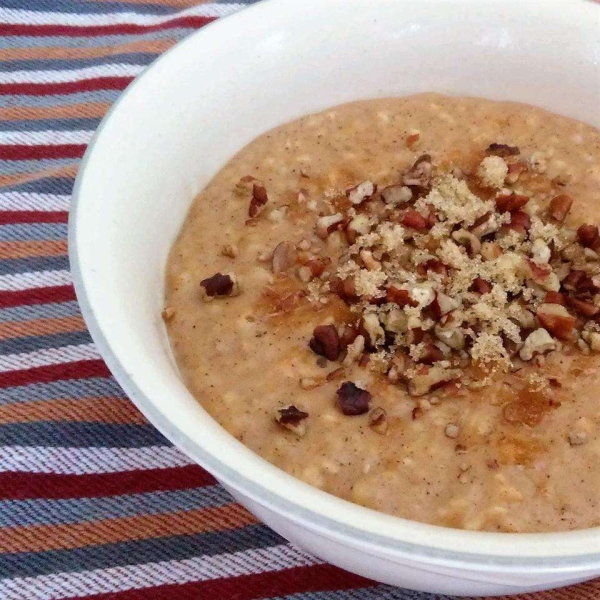 Quick Pumpkin Oatmeal