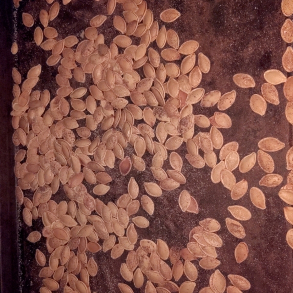 Pumpkin Seeds with Cinnamon and Salt