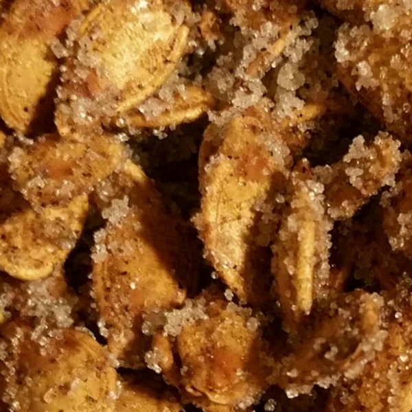 Pumpkin Seeds with Cinnamon and Salt