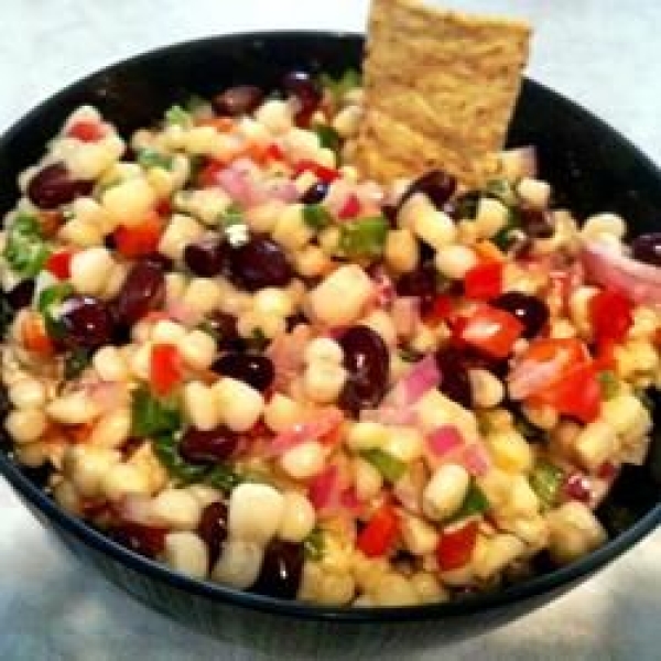 Amy's Creamy Black Bean Corn Salsa