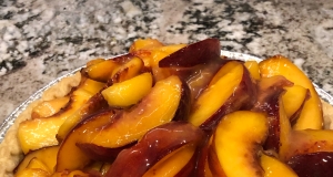 No Bake Peach Pie