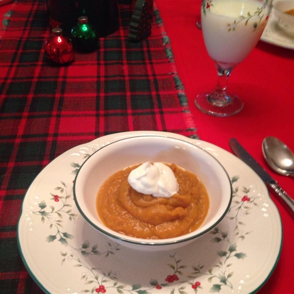 Sweet Potato & Ginger Soup