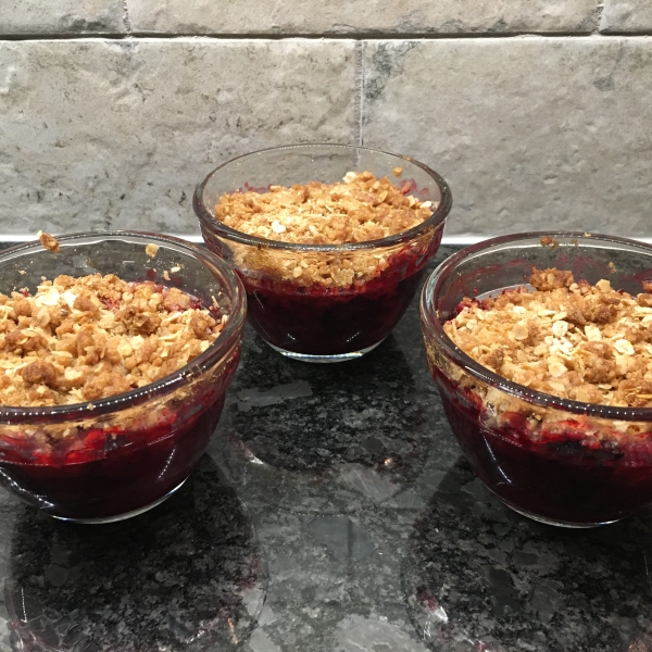 Chef John's Blackberry Crisp
