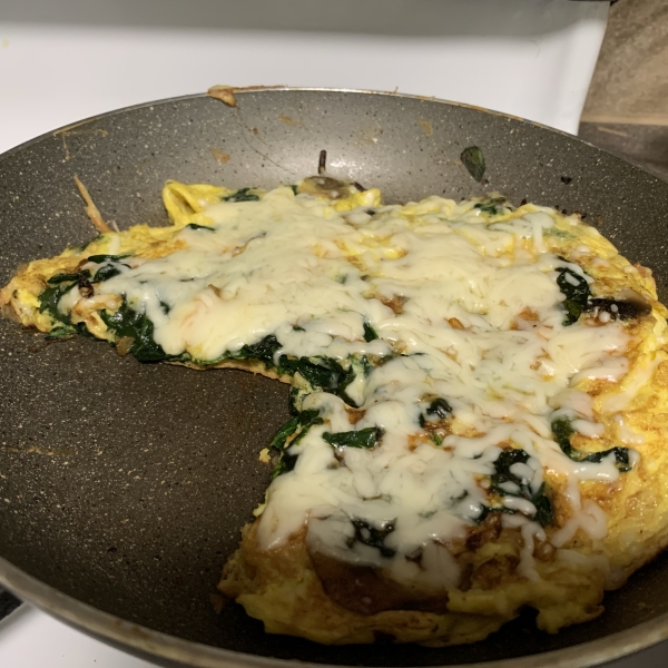 Baby Spinach Omelet