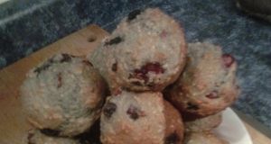 Oatmeal-Blueberry Muffins