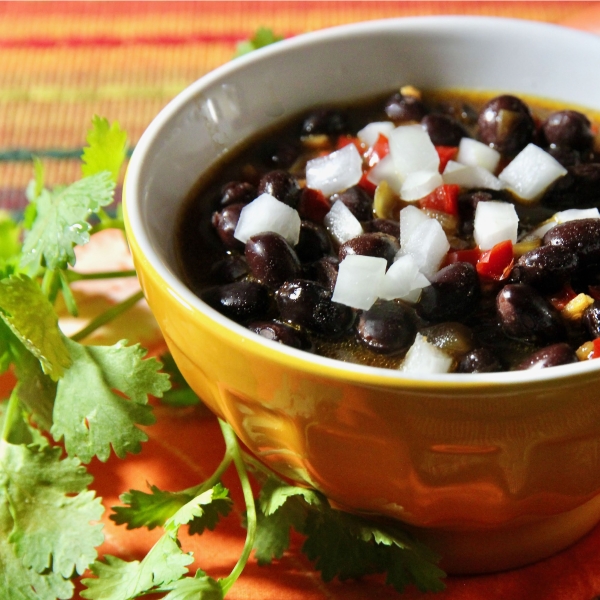 Cuban Black Beans (Frijoles Negros)