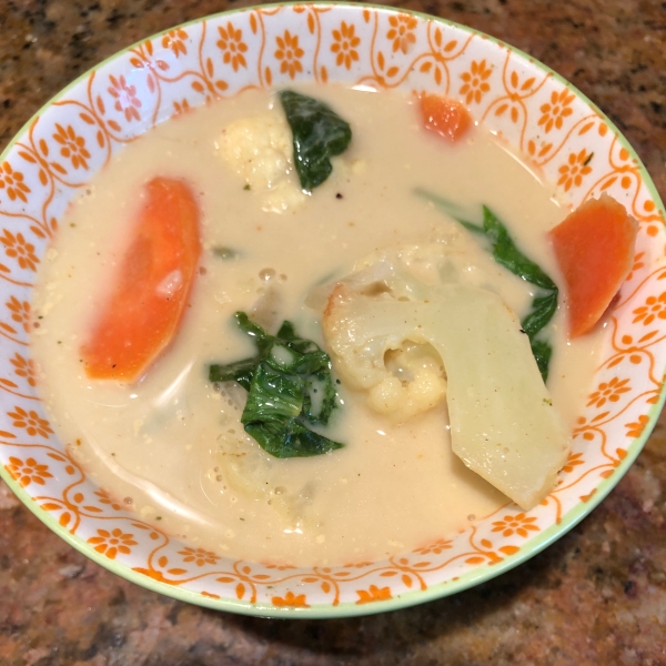 Curried Cauliflower Soup