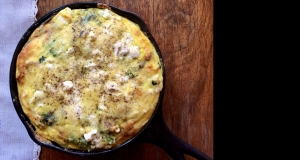 Kale and Fennel Frond Frittata
