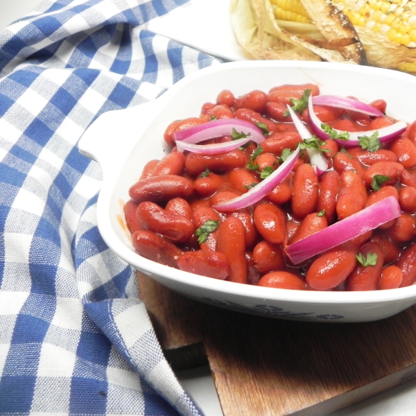 Vegetarian Baked Beans in Tomato Sauce