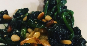 Spinach and Pine Nuts