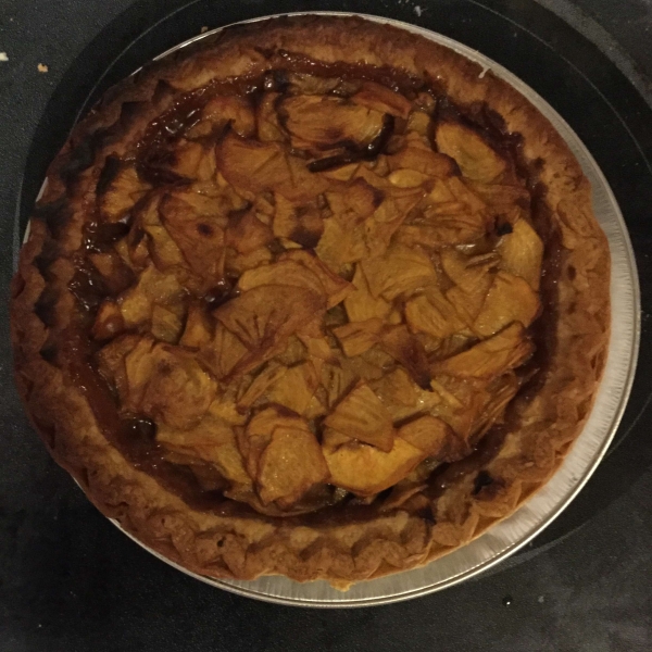 Deep Dish Persimmon Pie