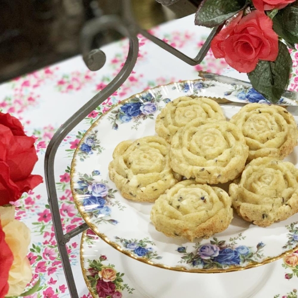 White Chocolate and Lavender Scones