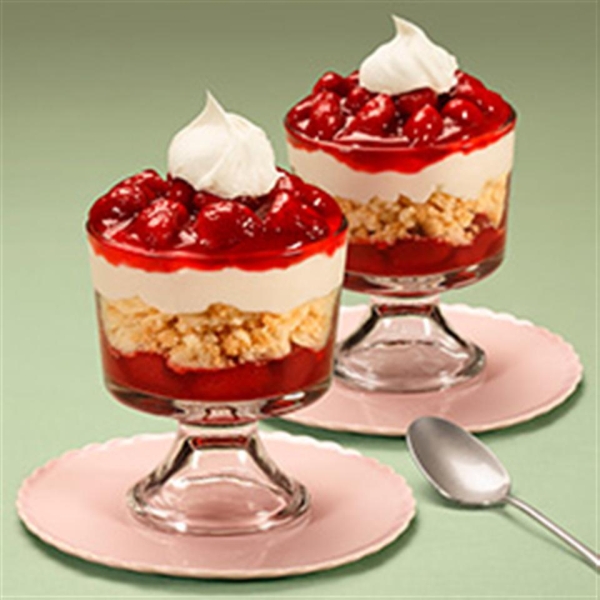 Strawberry White Chocolate Trifle