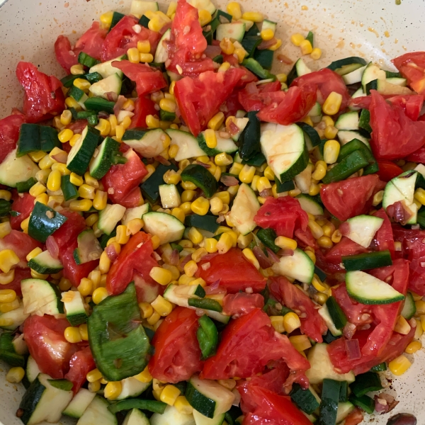 Calabacitas con Elote (Zucchini with Corn)