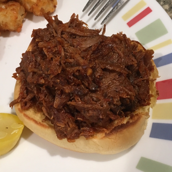 Barbecue Beef for Sandwiches