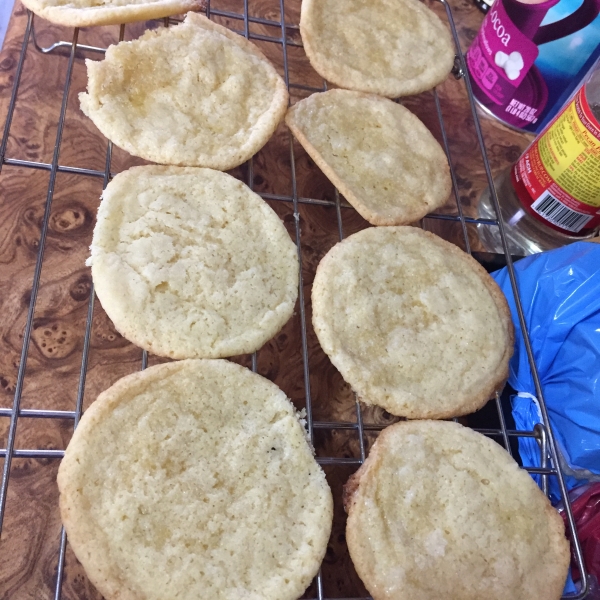 Creamy Lemon Sugar Cookies