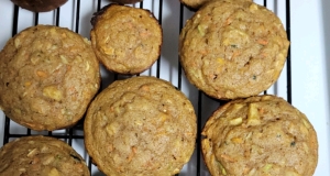 Carrot, Apple, and Zucchini Muffins