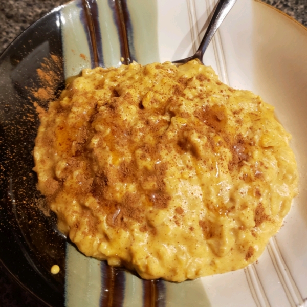 Vegan Pumpkin Oatmeal