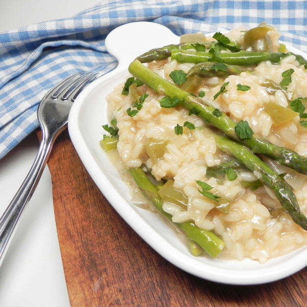Asparagus and Truffle Risotto