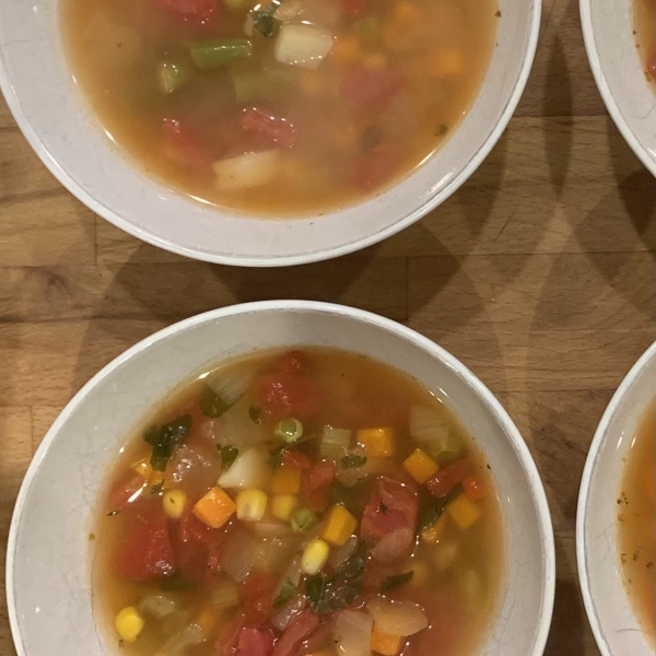 Instant Pot® Frozen Vegetable Soup