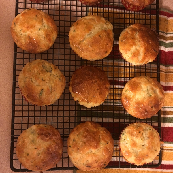 Lemon Zucchini Muffins