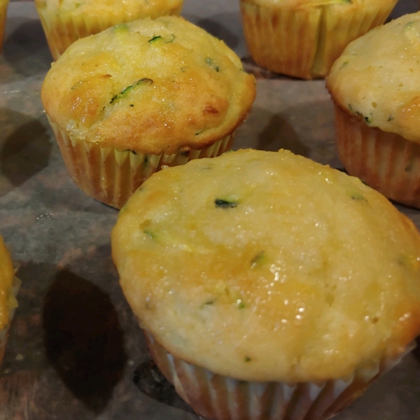 Lemon Zucchini Muffins