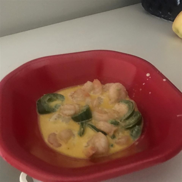 Spicy Shrimp in Cream Sauce