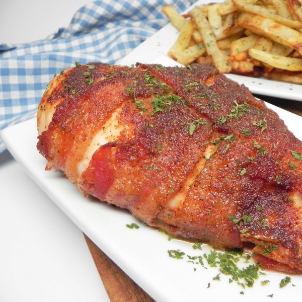 Bacon-Wrapped Chicken in the Oven