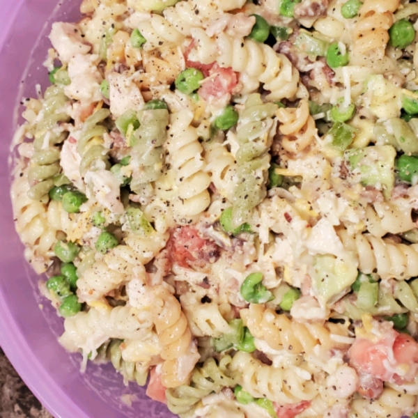 Chicken Club Pasta Salad