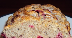 Cranberry Cinnamon Flax Beer Bread