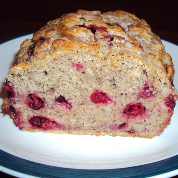 Cranberry Cinnamon Flax Beer Bread