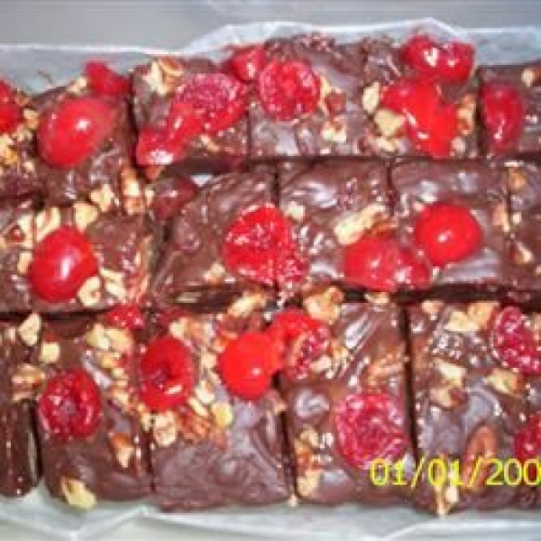 Cherries and Chocolate Fudge