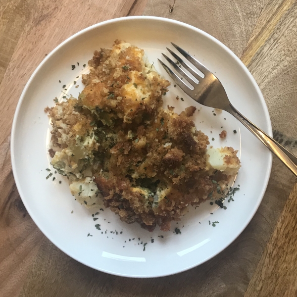 Broccoli and Cauliflower Bake